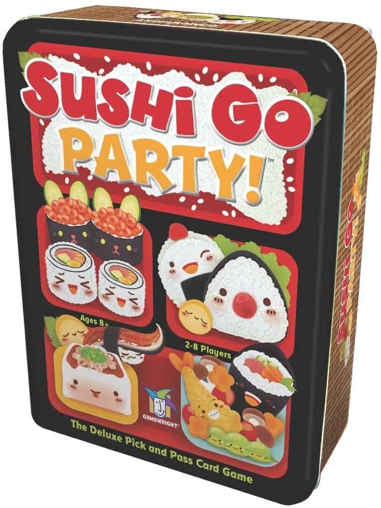 Although Sushi Go Party! has been around for quite some time, it is still one of the best fun family board games 2019 has on offer.