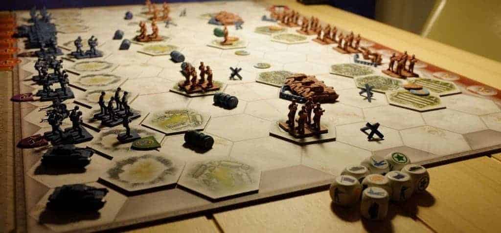 Only a handful of board games can wear a badge of being one the best 2 player board games of all time, but Memoir 44 is surely one of them.