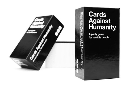 cards against humanity is a great party card game if your morals allow it