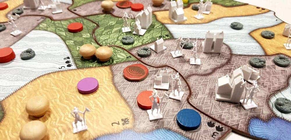 Spirit Island is one of the complex Kickstarter board games for sale