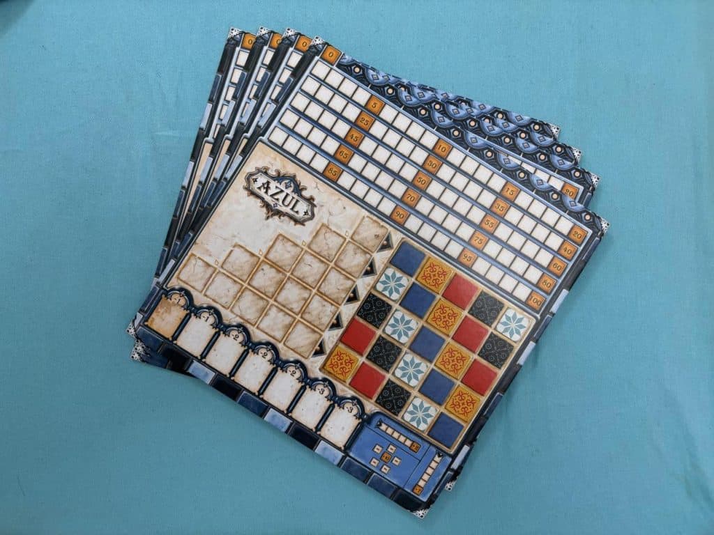 azul playerboard