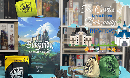 The Castles of Burgundy: Special Edition Review – An In-Depth Look at the Deluxe Upgrade