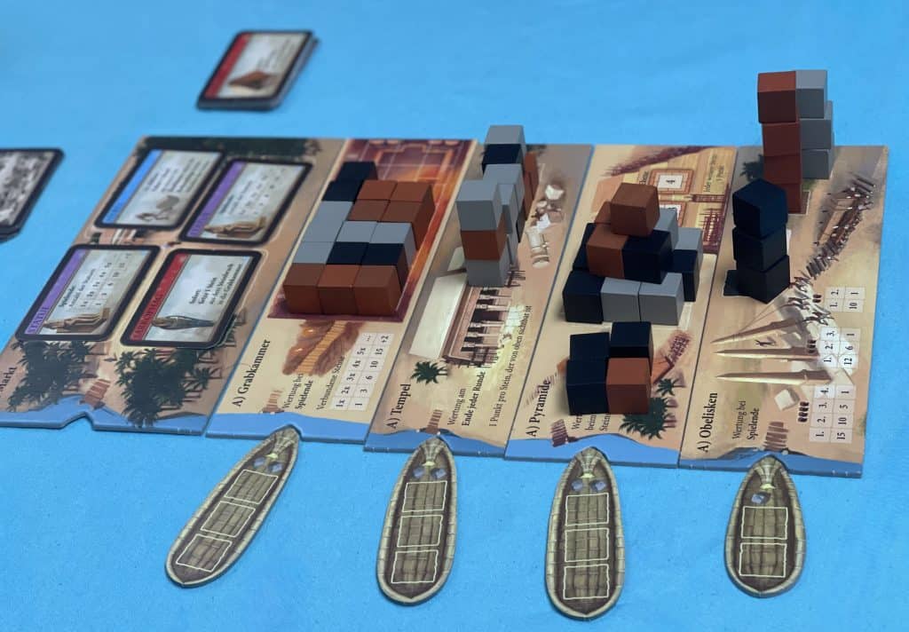 imhotep board with elements
