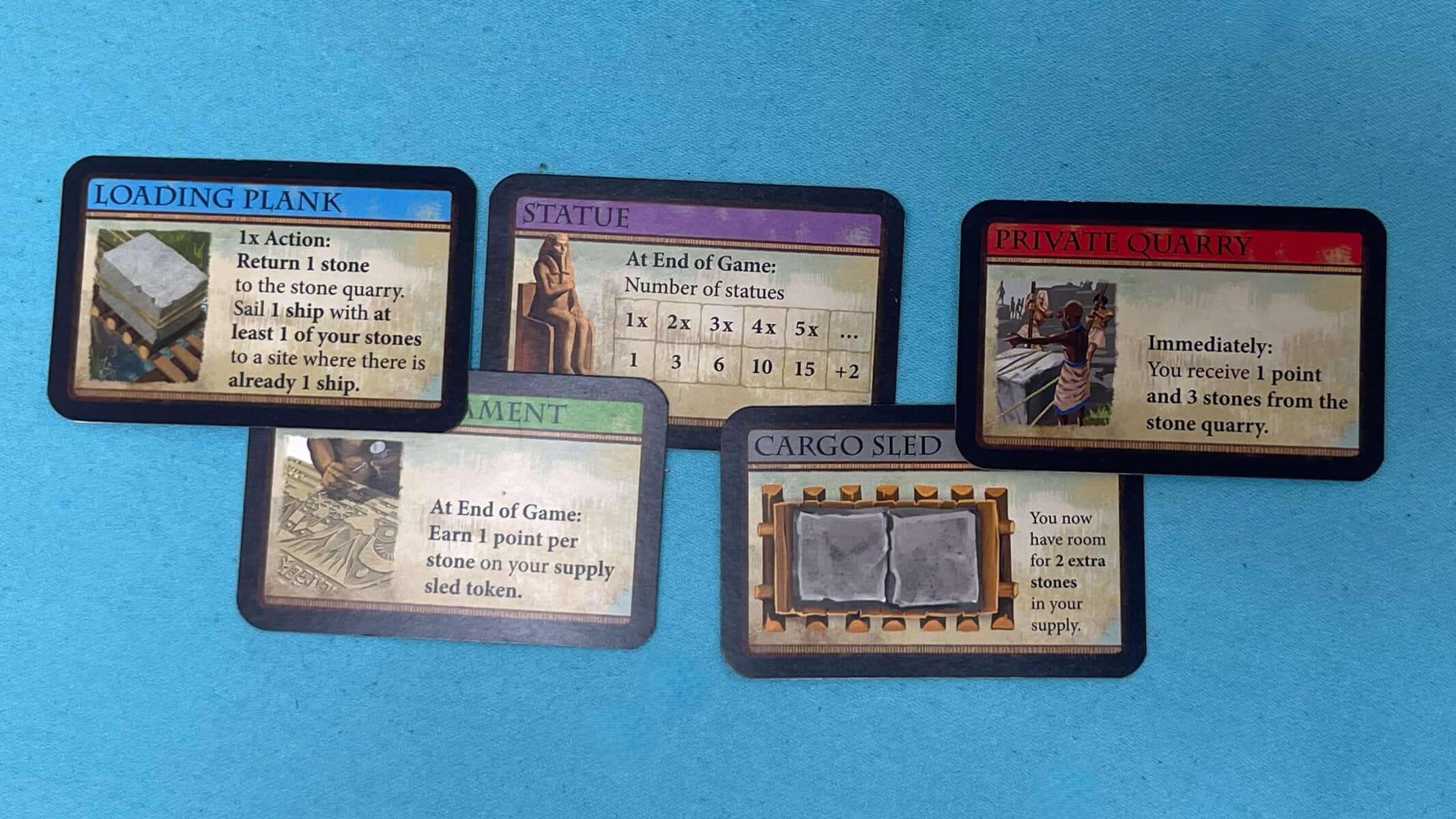 imhotep action cards