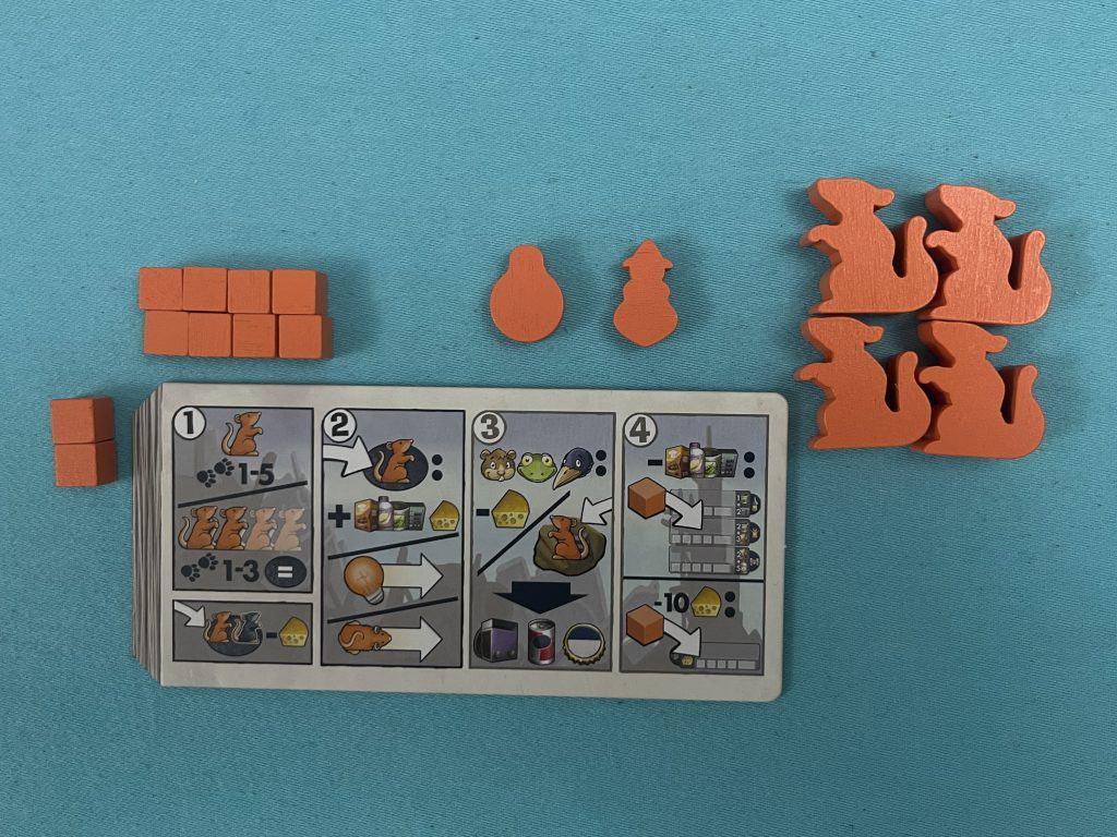 First Rat board game player elements