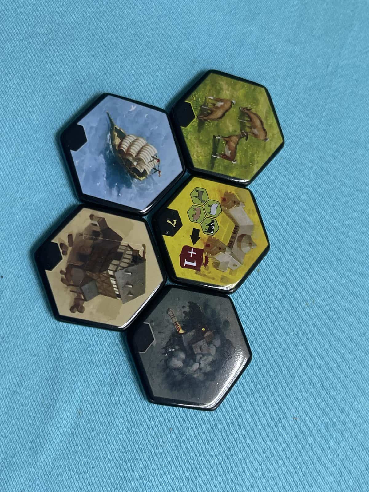 the castles of burgundy additional hex tiles