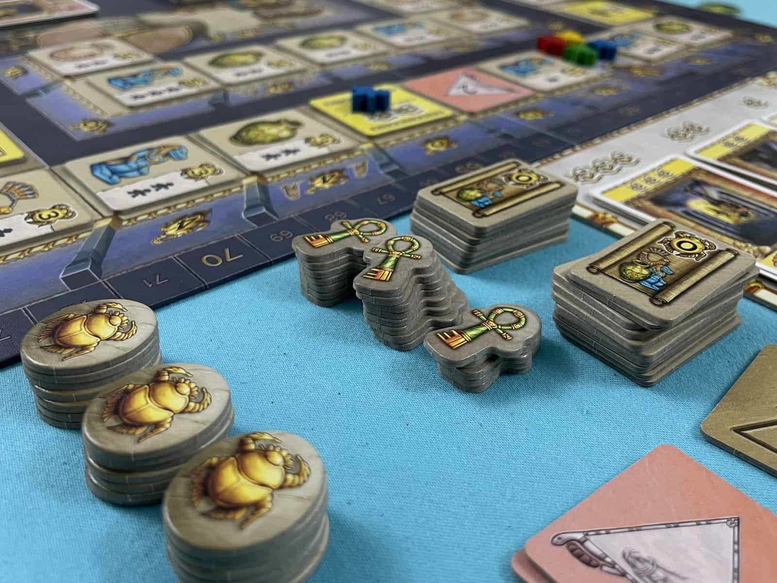 luxor key tiles, scarabs and wild cards