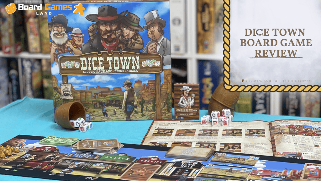 Dice Town Board Game – A Wild West Showdown of Luck