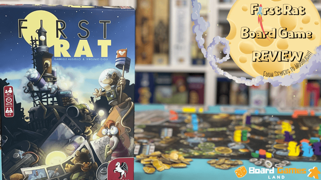 First Rat Board Game Review – Experience the Space Race From a New Perspective