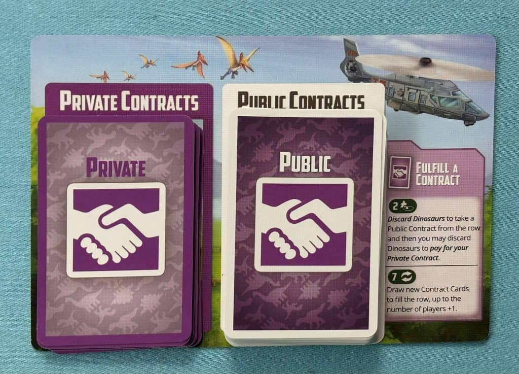 tiny epic dinosaurs public and private contracts