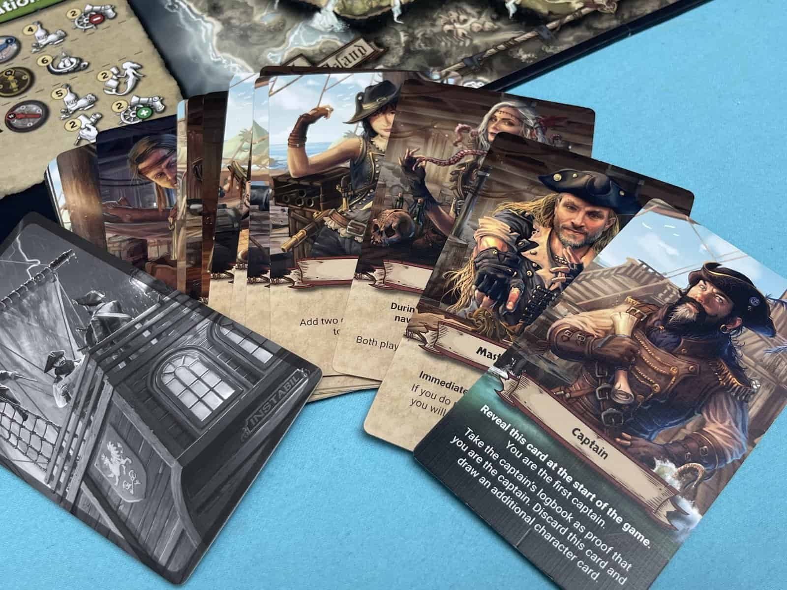 feed the kraken character cards