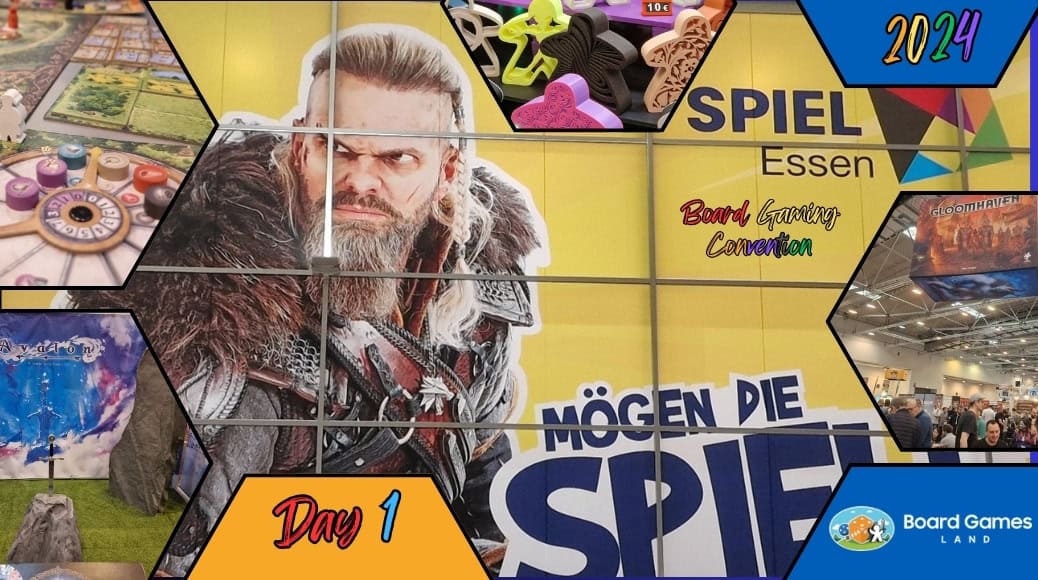 Essen Spiel 2024: Day 1 Overview – The Ultimate Board Game Kickoff