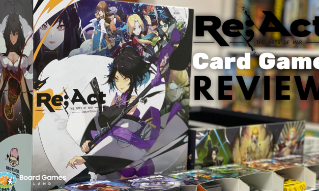 Re;ACT Deluxe Edition Review – This Card Game Makes Chess Look Easy!