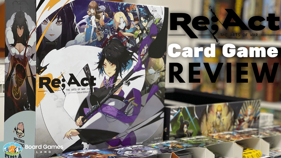 Re;ACT Deluxe Edition Review – This Card Game Makes Chess Look Easy!