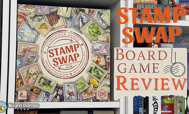 Stamp Swap board game Review – A Take on Collection Building