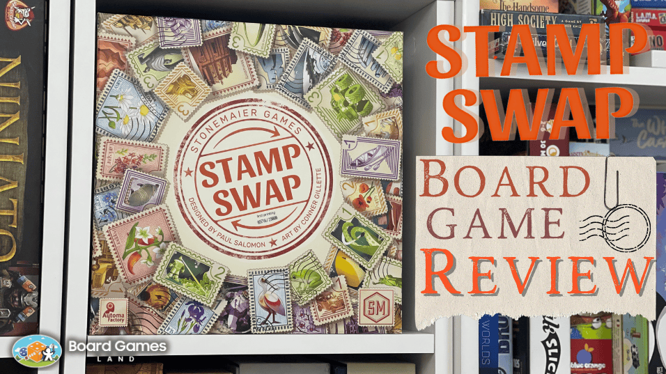 Stamp Swap board game Review – A Take on Collection Building