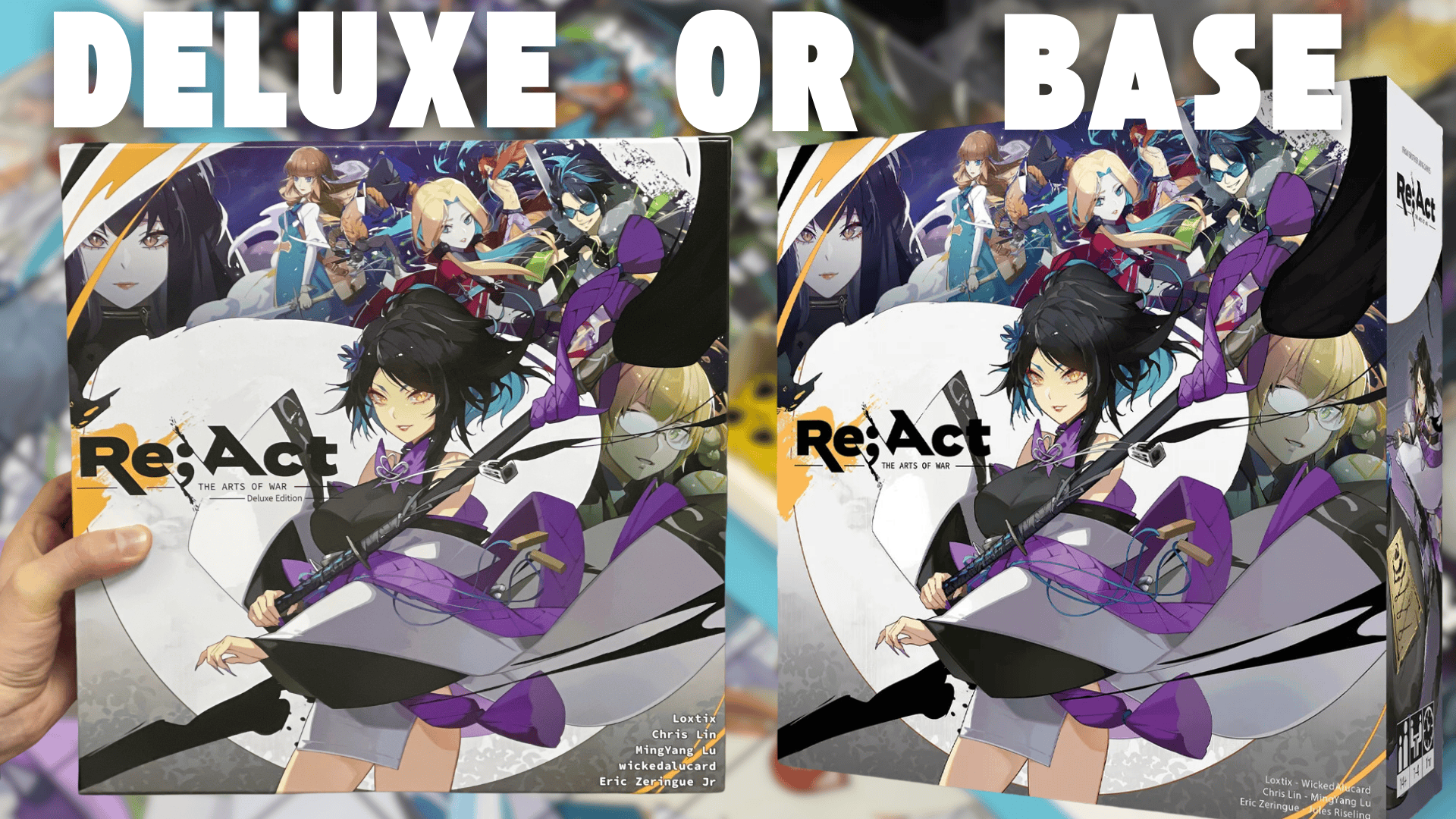 re;act deluxe and base comparison