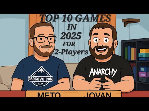 Top 10 New Two-Player Board Games of 2025 – Reviews, Themes & Release Info