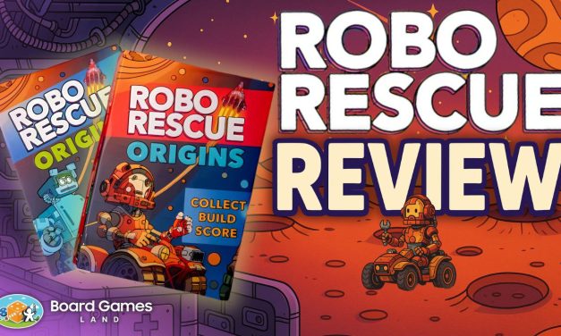 Robo Rescue Origins Video Review – A Clever Puzzle for Solo and Competitive Play